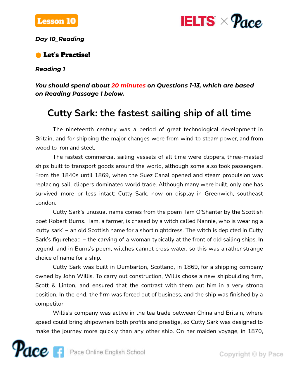 Cutty Sark: the Fastest Sailing Ship of All Time