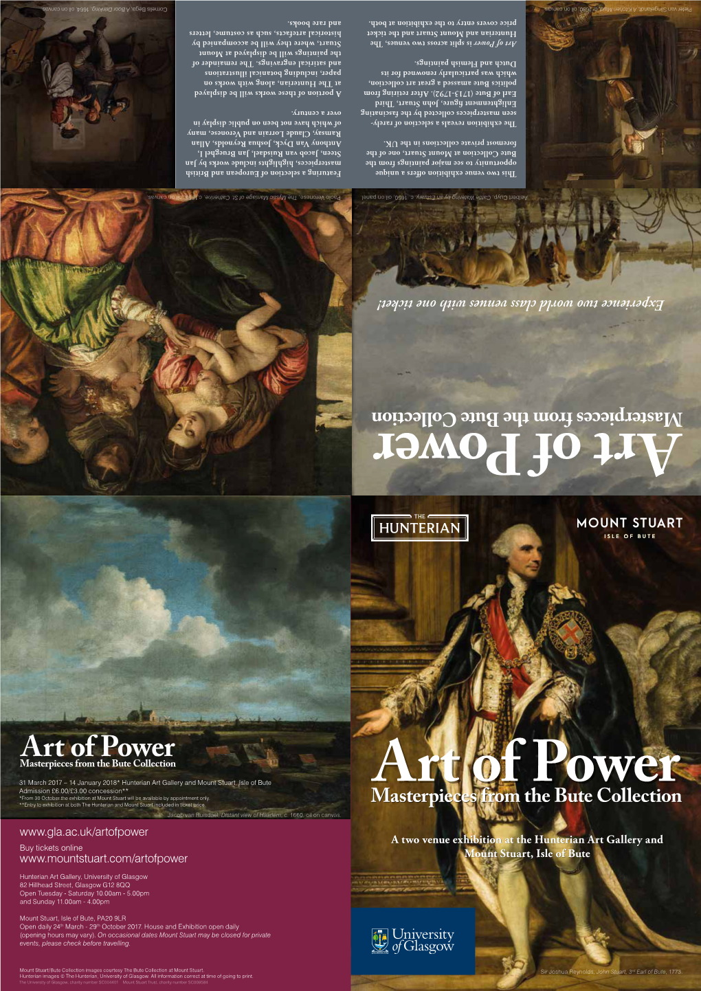 Download the Art of Power Exhibition Leaflet