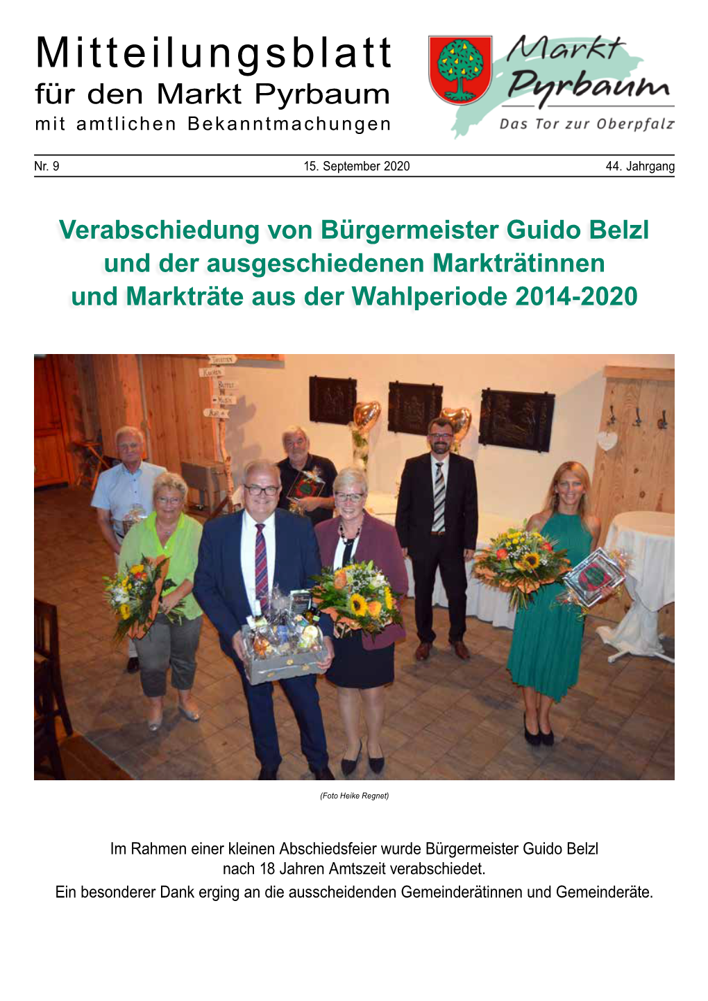 Mitteilungsblatt September 2020