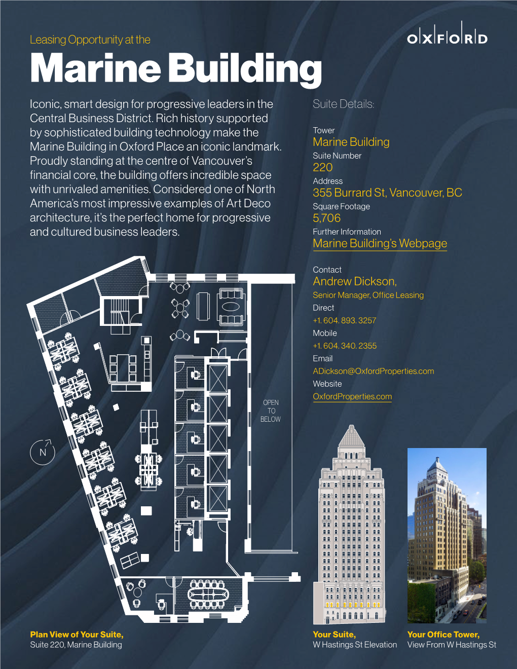 Marine Building Iconic, Smart Design for Progressive Leaders in the Suite Details: Central Business District