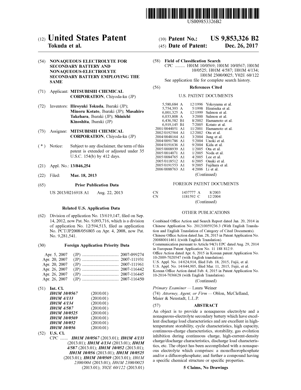 ( 12 ) United States Patent