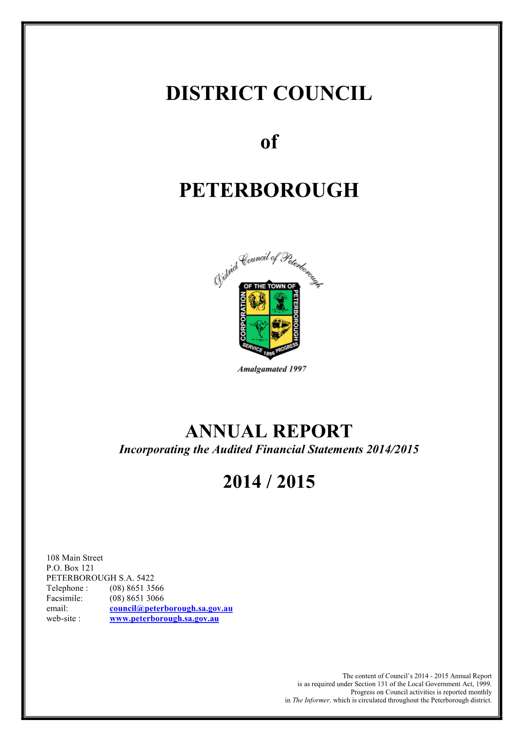 Annual Report 2014/2015