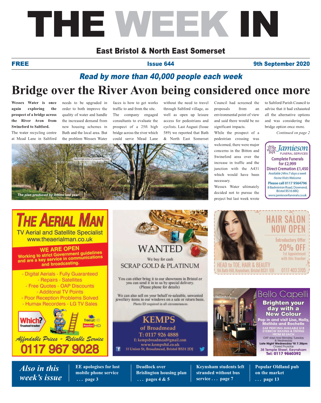 Bridge Over the River Avon Being Considered Once More