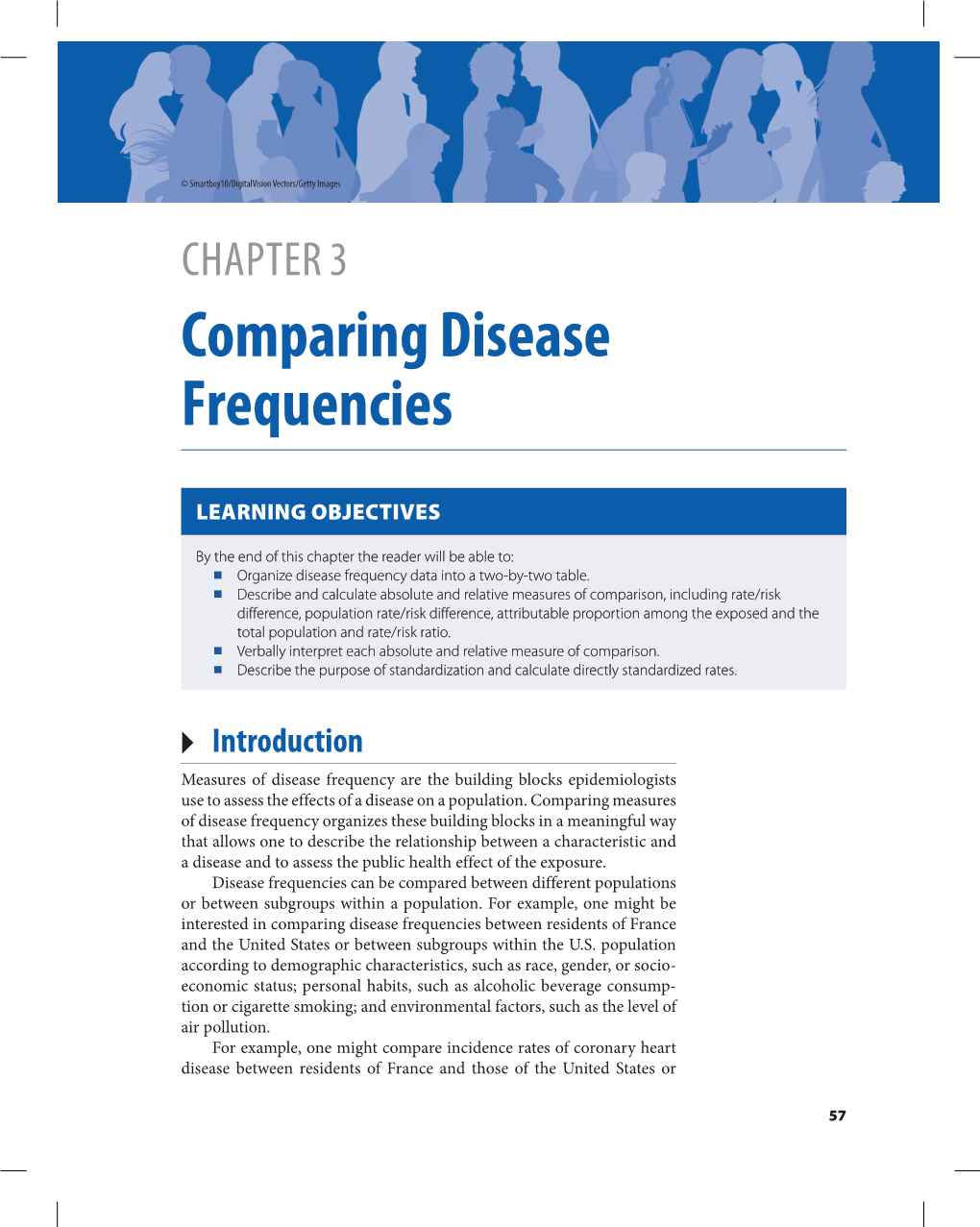 CHAPTER 3 Comparing Disease Frequencies