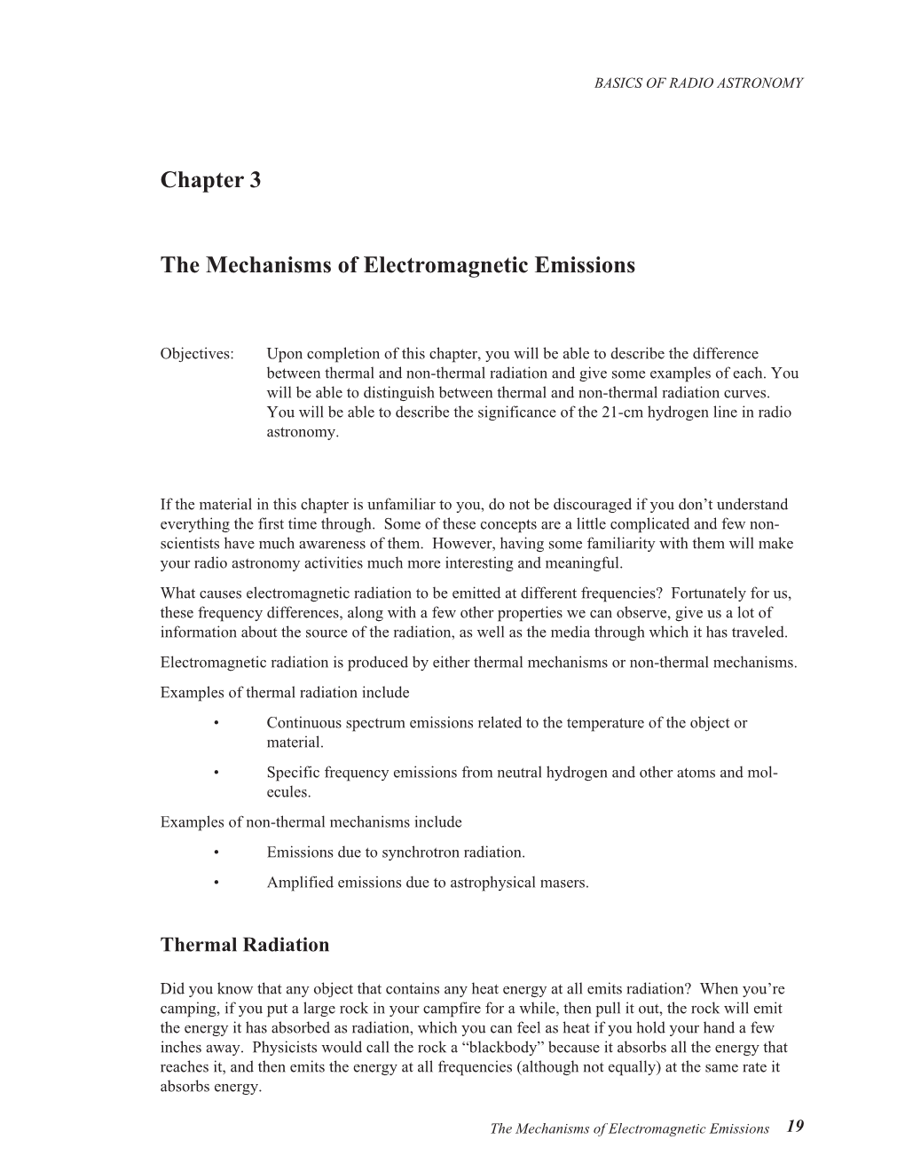 Chapter 3 the Mechanisms of Electromagnetic Emissions