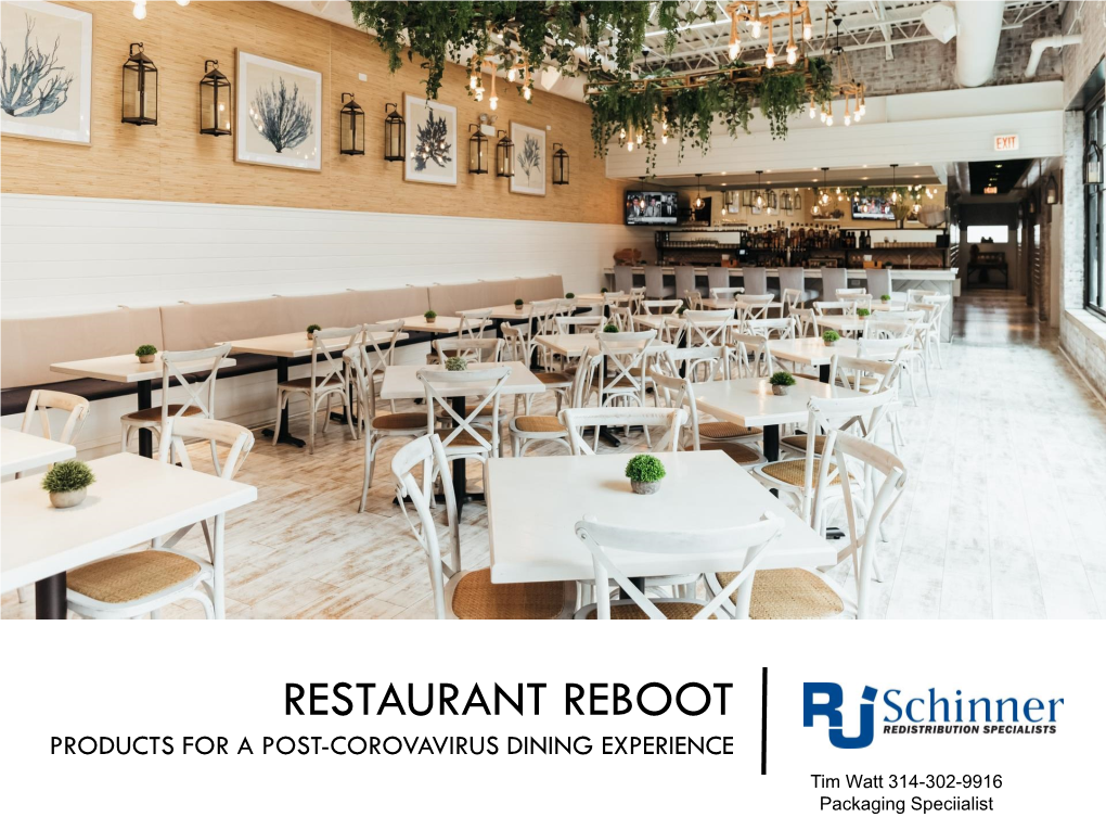 Restaurant Reboot