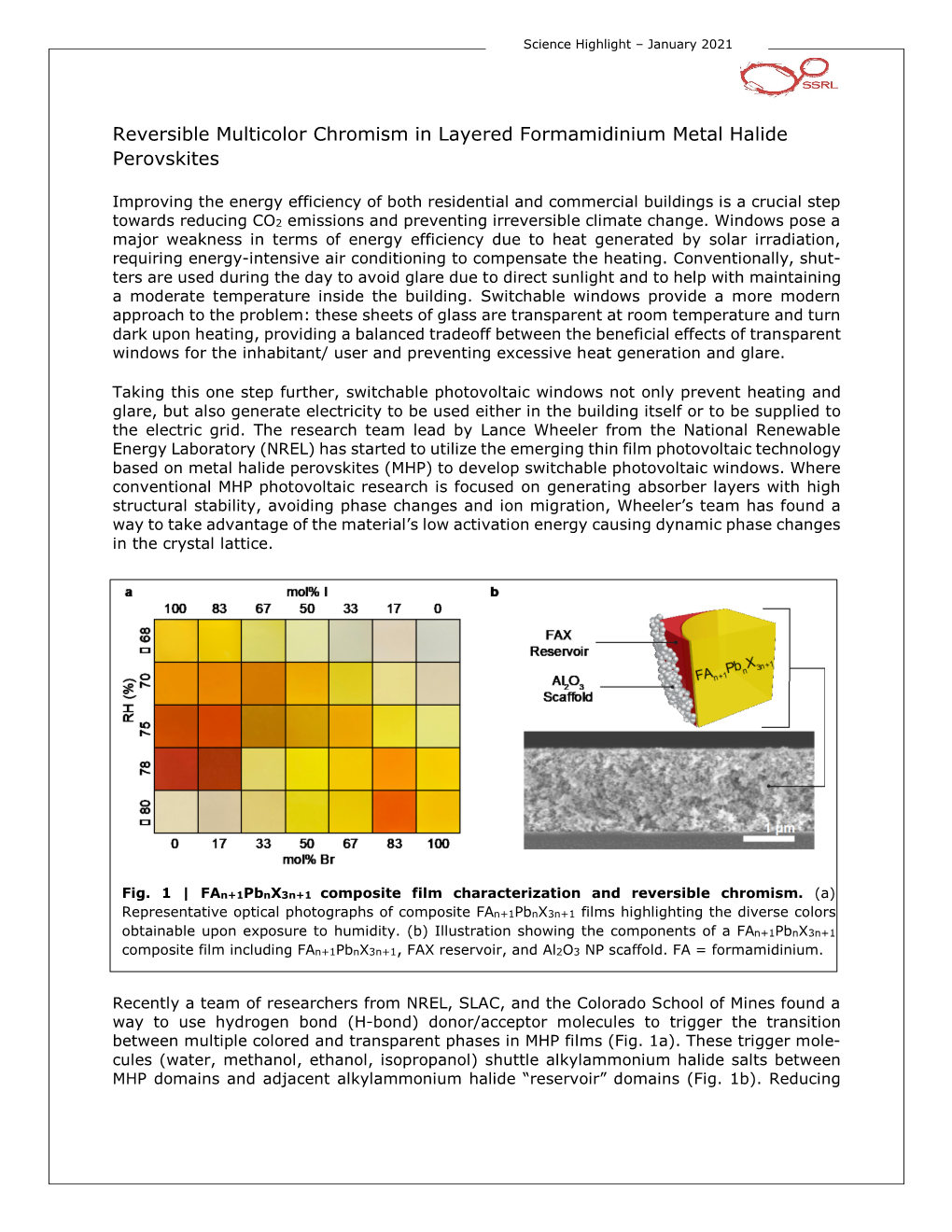 Reversible Multicolor Chromism in Layered Formamidinium Metal Halide Perovskites