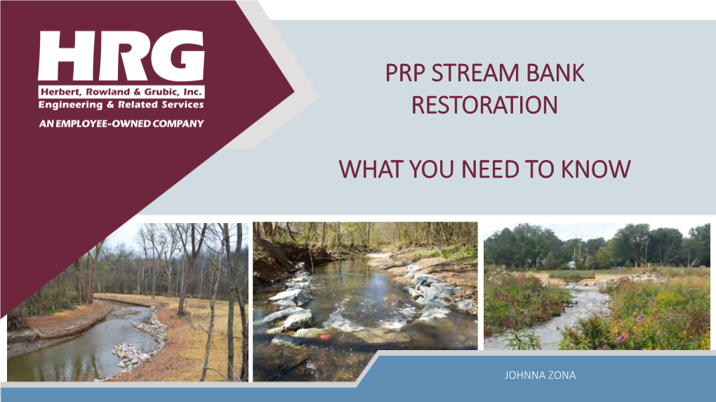 Prp Stream Bank Restoration What You Need to Know