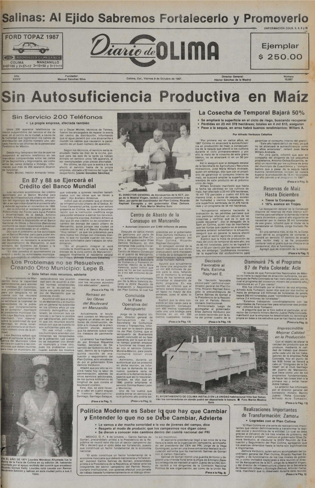 R Sin Autosuficiencia Productiva En Maiz Decisionfavorable Alpals, Estimaraphael E.De 