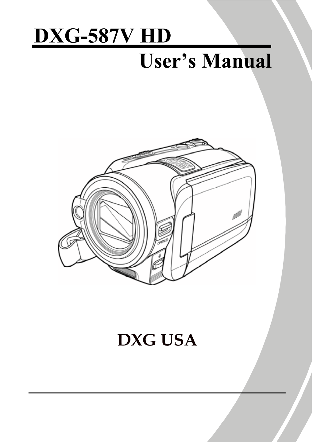 DXG-587V HD User's Manual