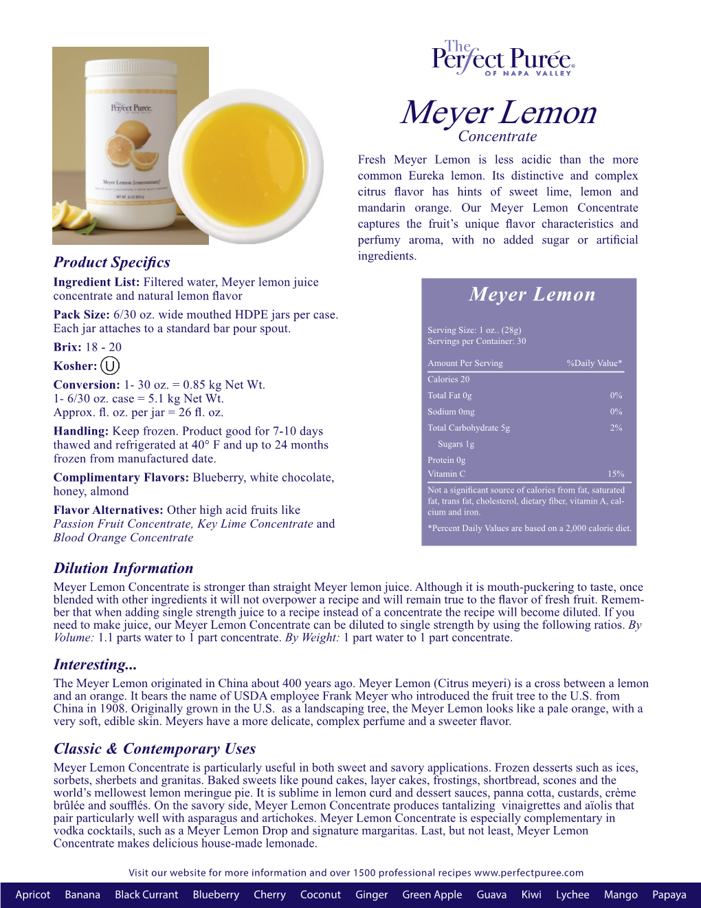 Meyer Lemon Concentrate.Indd