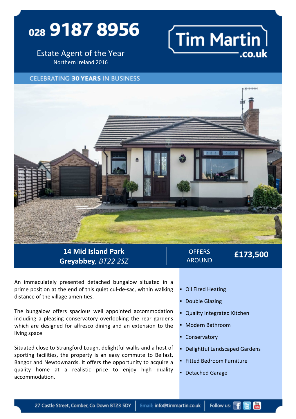 14 Mid Island Park, Greyabbey Brochure