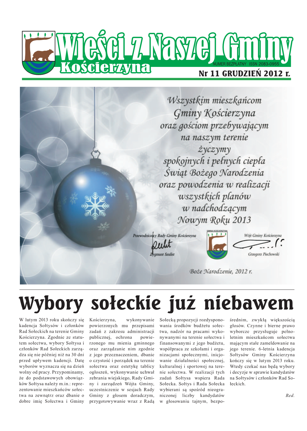 Wybory Sołeckie Już Niebawem