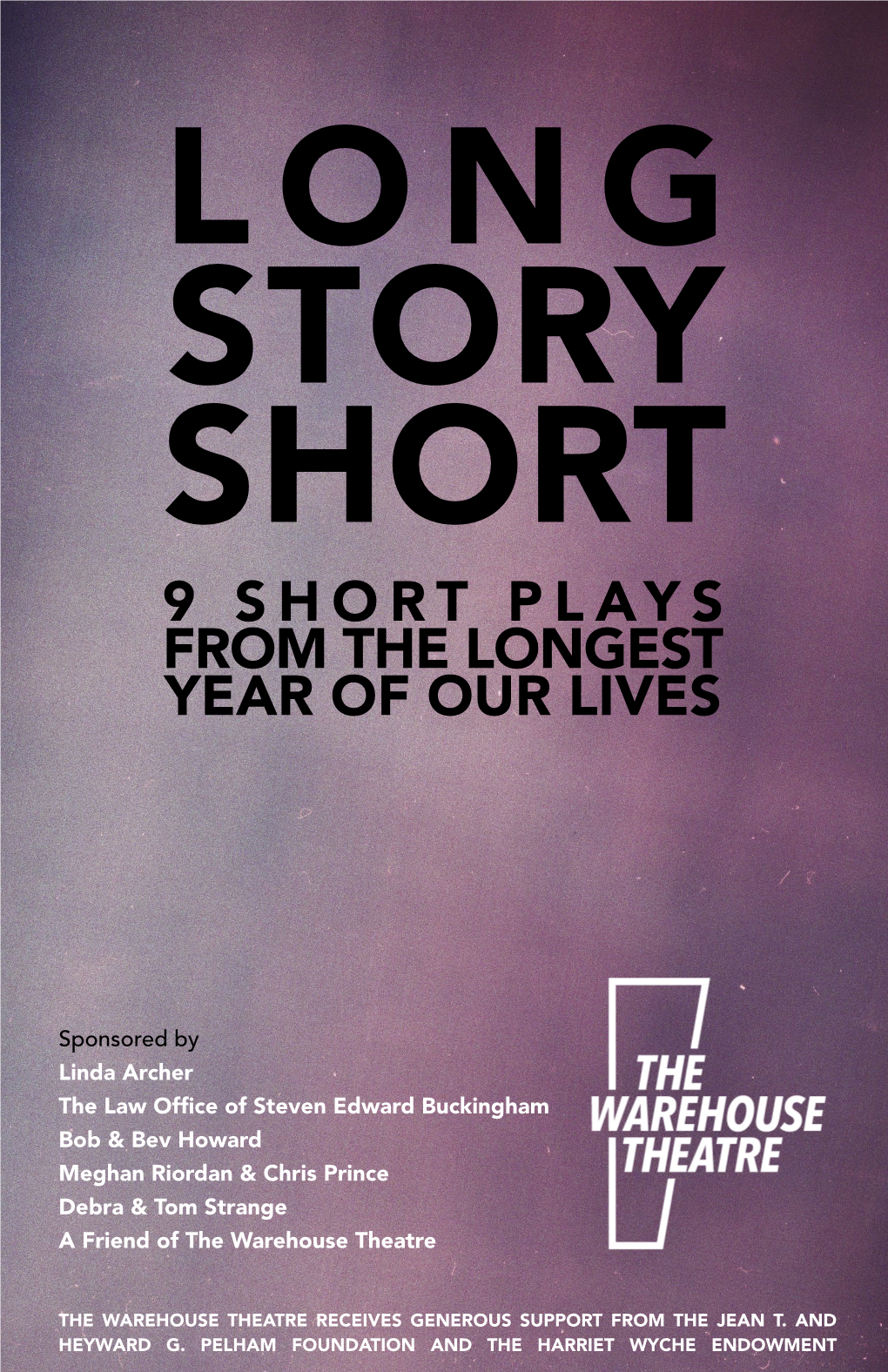 9 Short Plays from the Longest Year of Our Lives