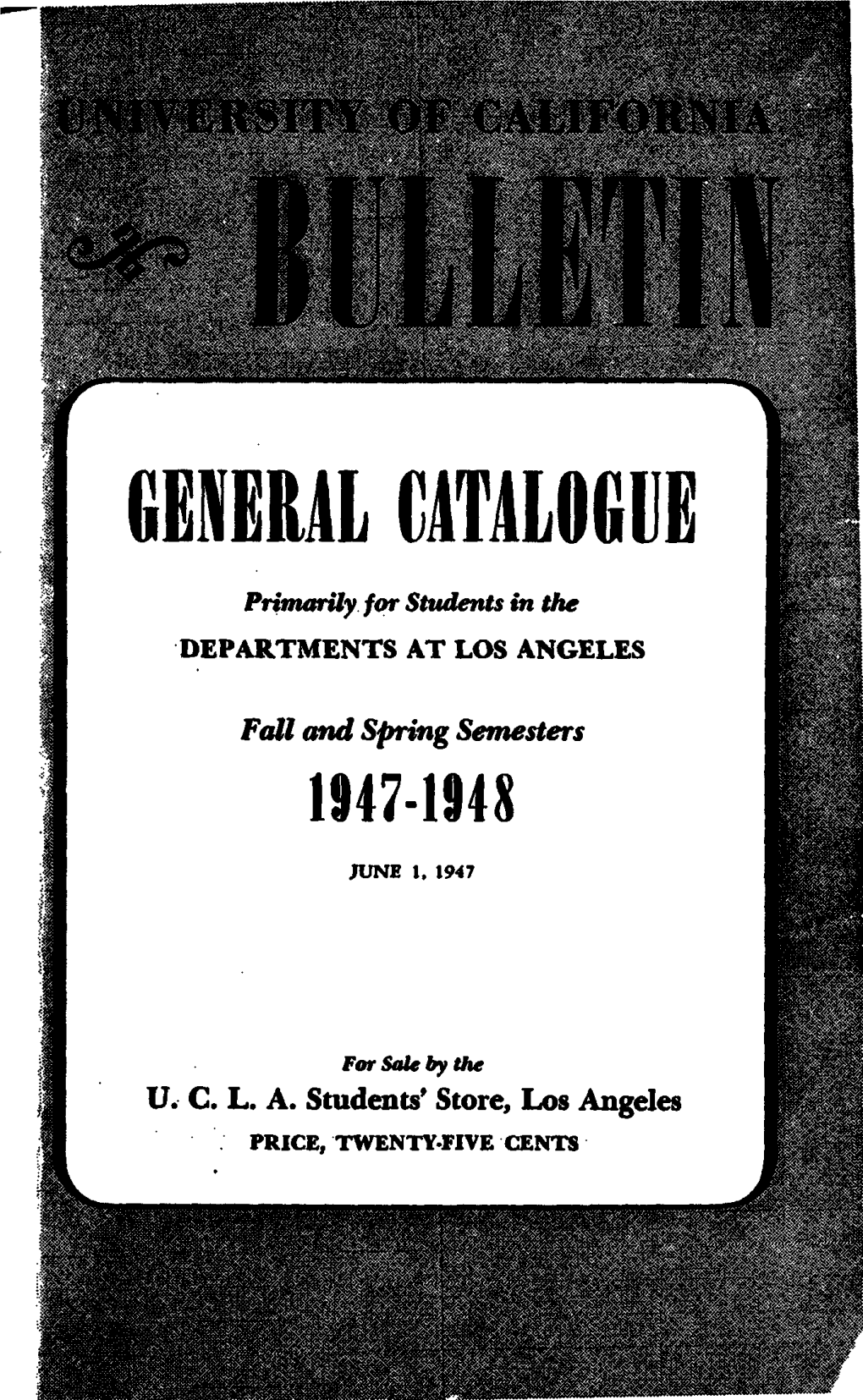 1947–48 General Catalog