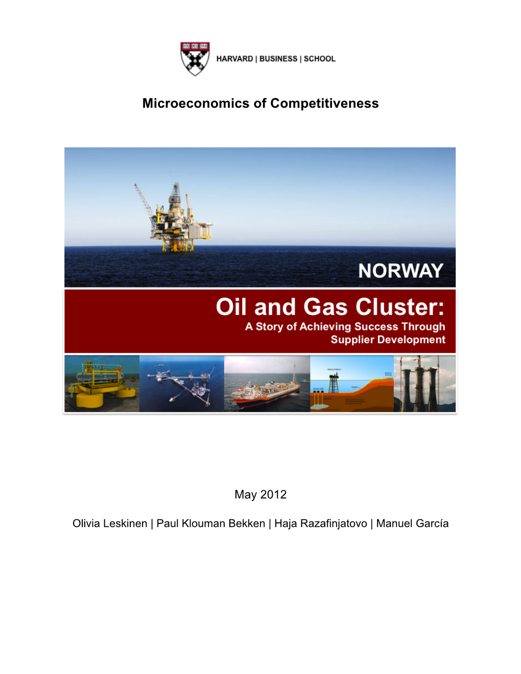Oil and Gas Cluster in Norway