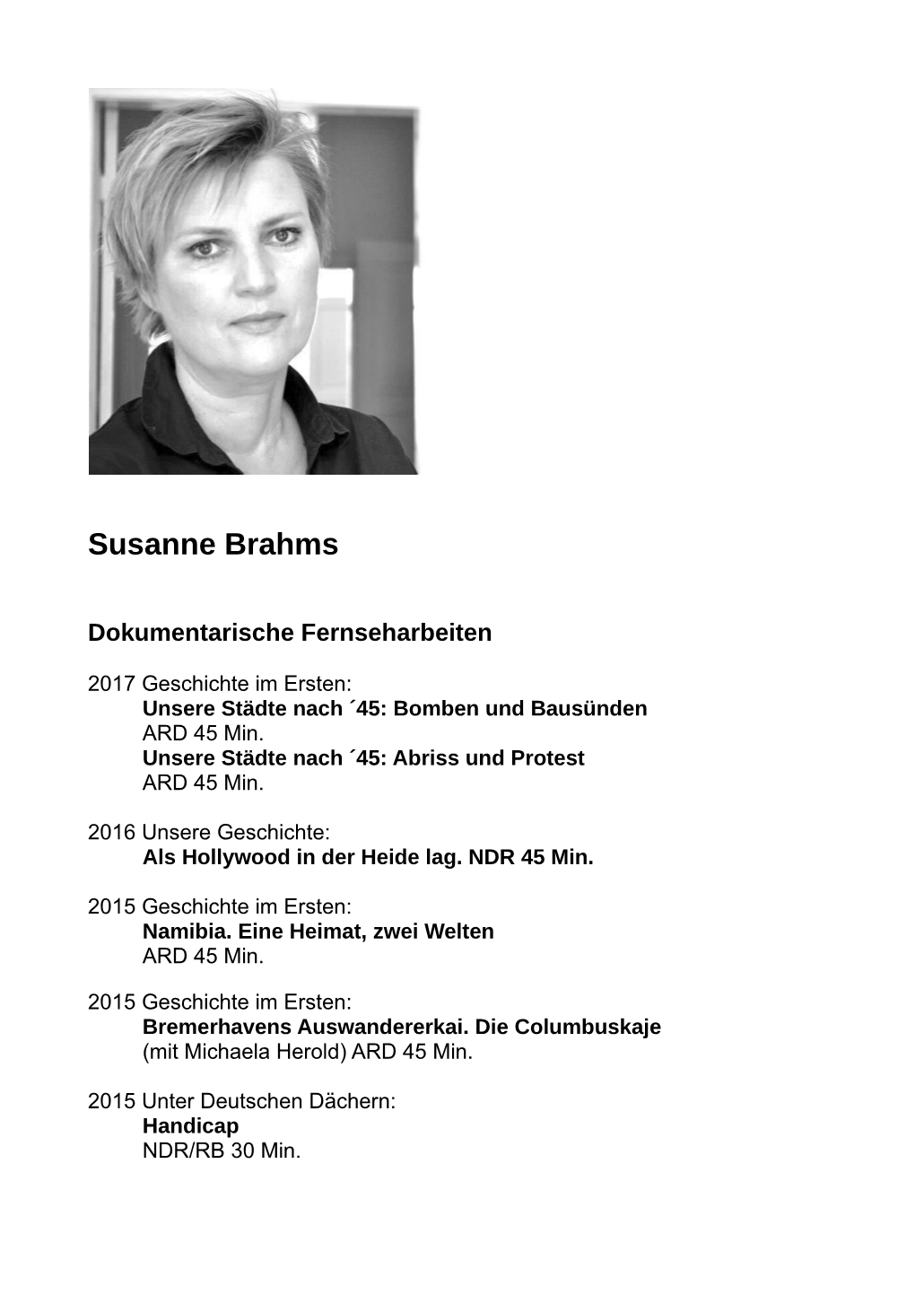 Susanne Brahms