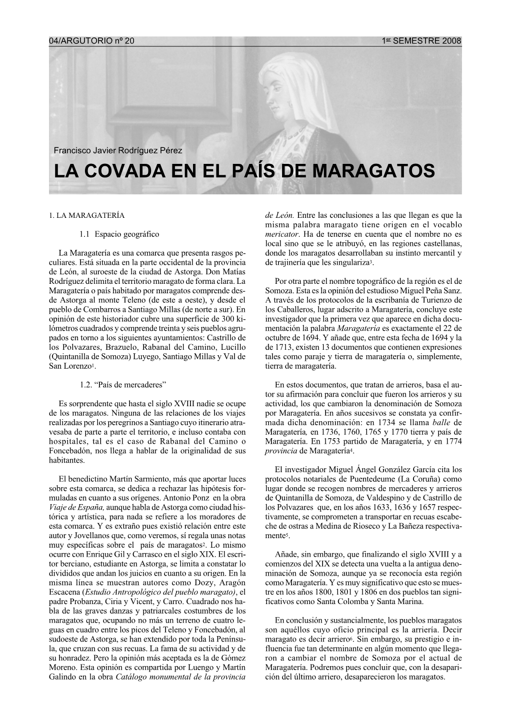 La Covada En El País De Maragatos