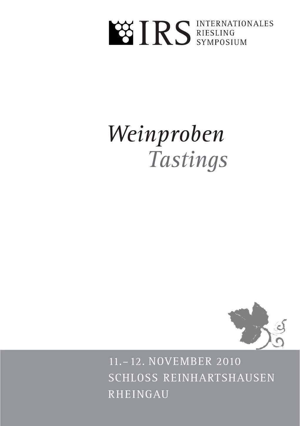 Weinproben Tastings