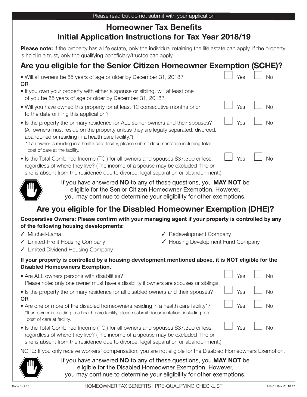 Are You Eligible for the Senior Citizen Homeowner