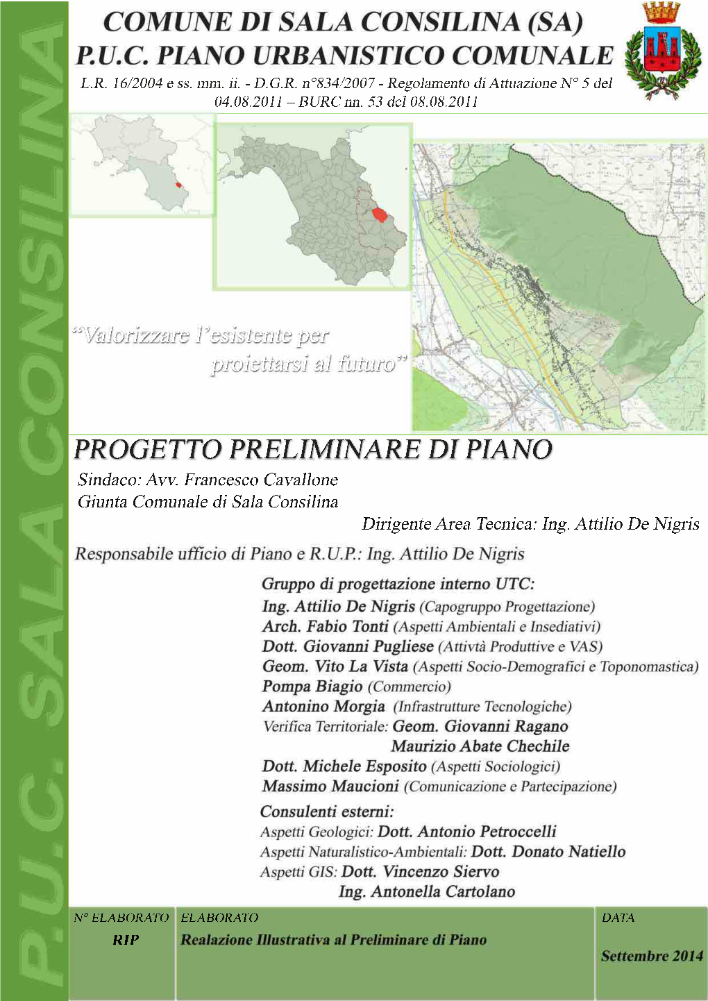 Relazione Illustrativa Al Preliminare Di Piano