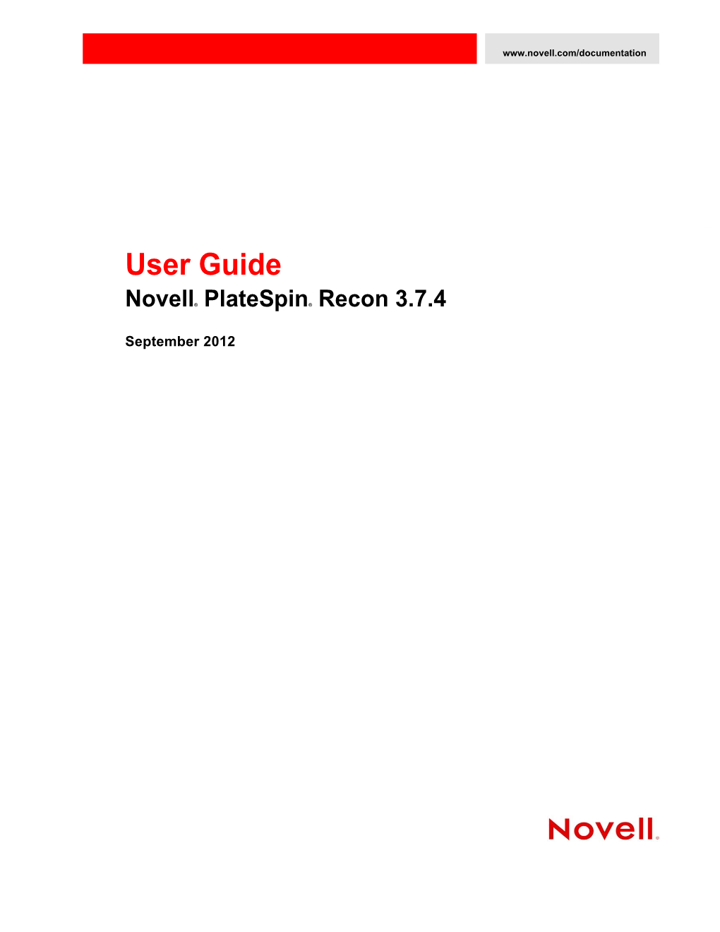 Novell® Platespin® Recon 3.7.4 User Guide 5.6.4 Printing and Exporting Reports