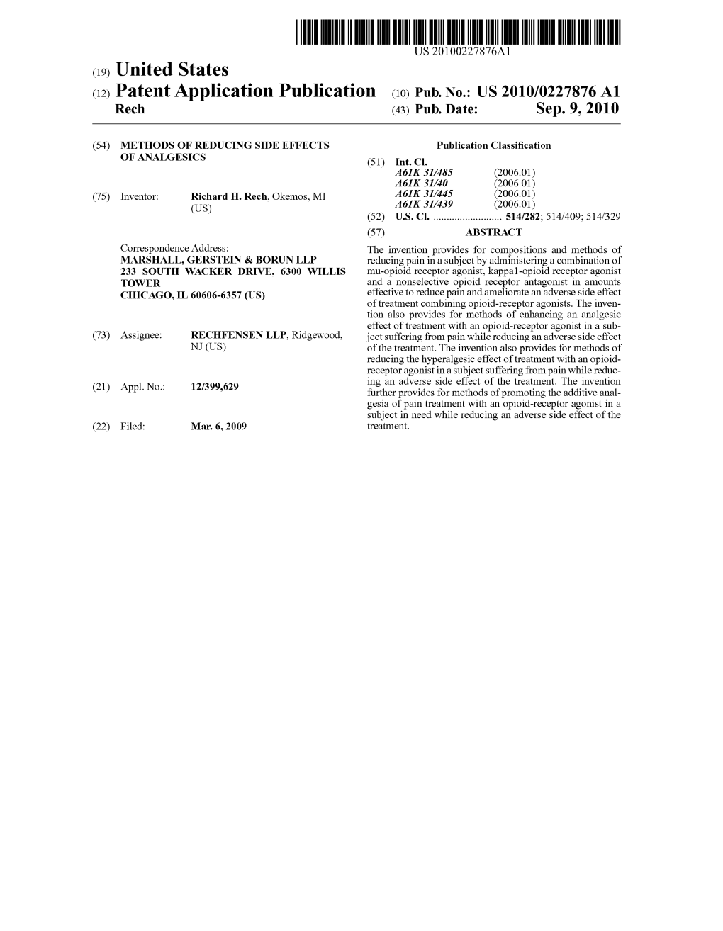 (19) United States (12) Patent Application Publication (10) Pub