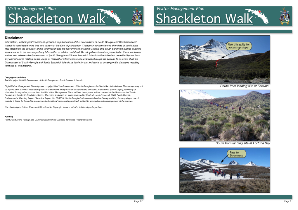 New Shackleton Walk
