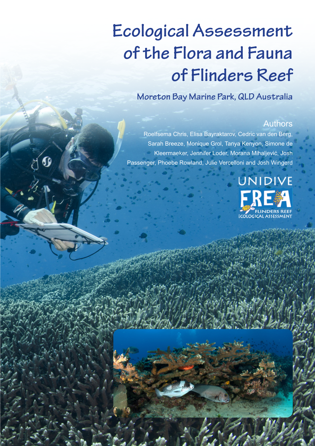 Ecological Assessment of the Flora and Fauna of Flinders Reef Moreton Bay Marine Park, QLD Australia