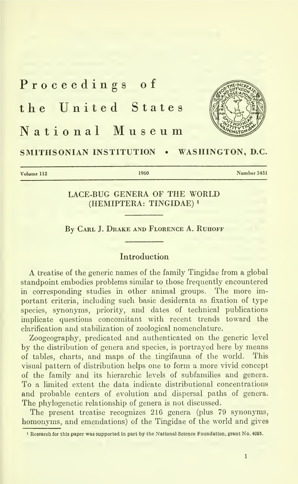 Proceedings of the United States National Museum