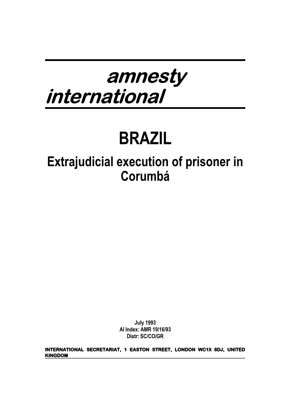 Amnesty International