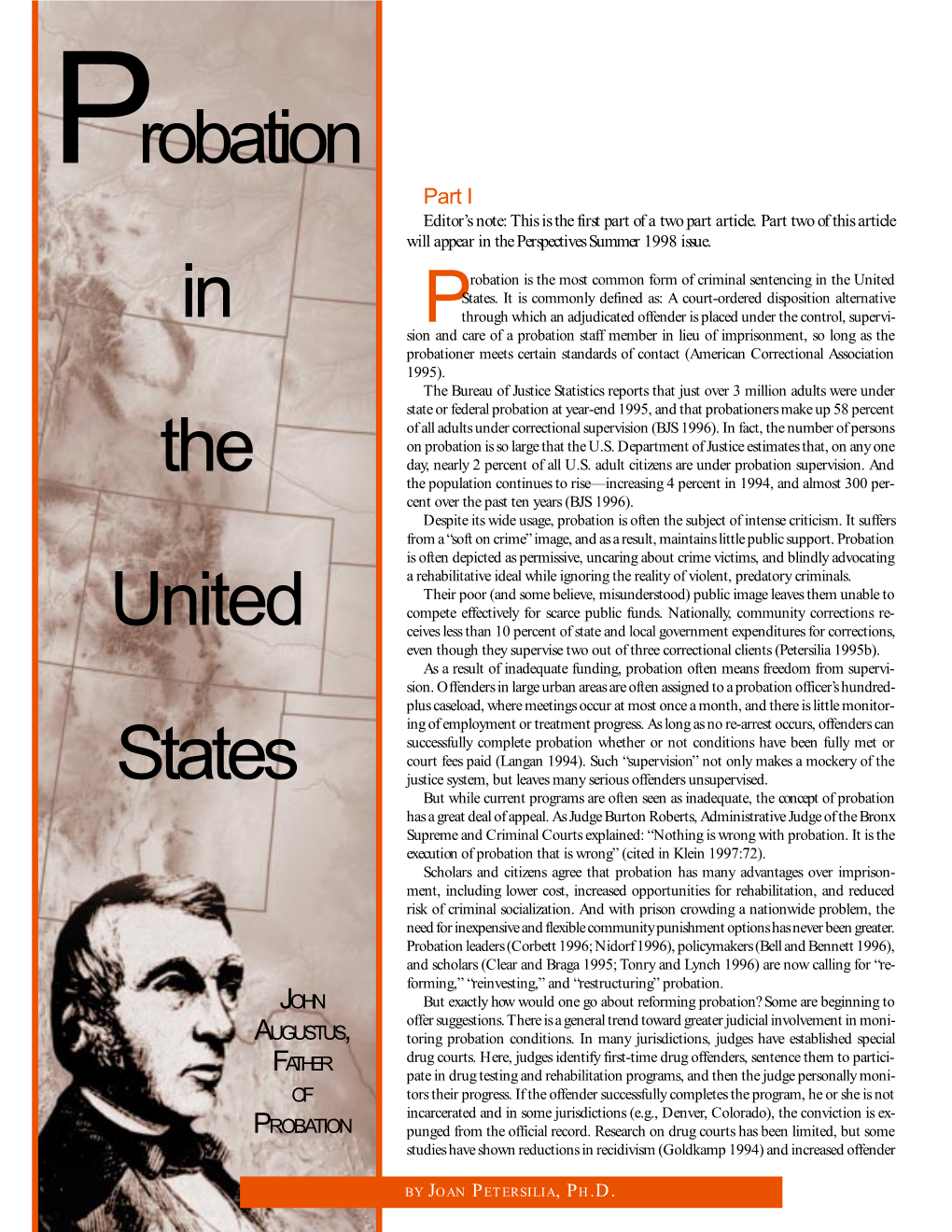 Probation in the United States