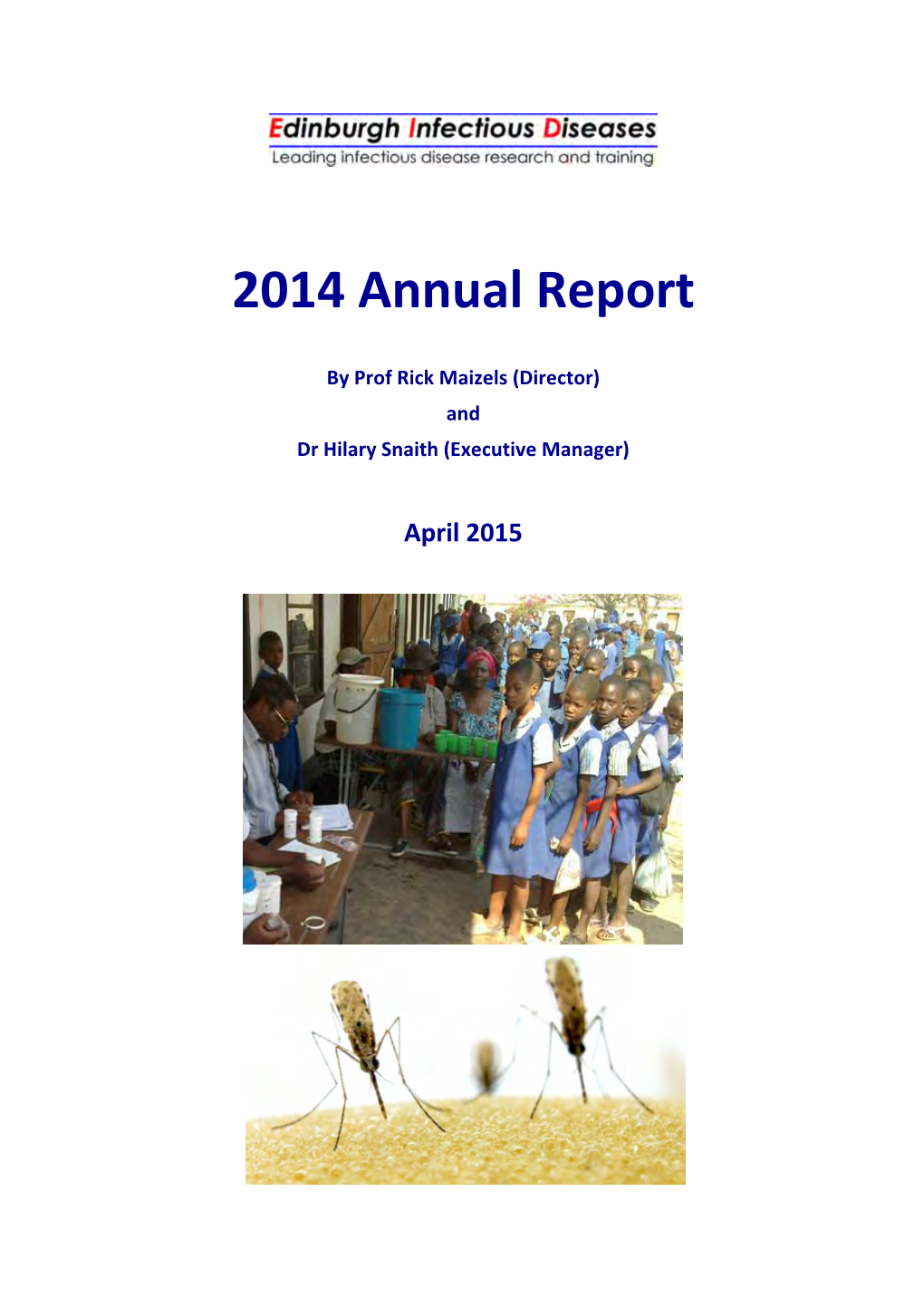Edinburgh Infectious Diseases Annual Report 2014-15