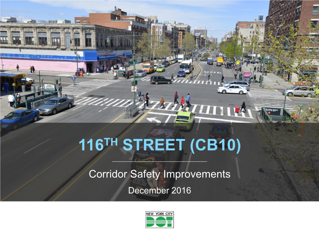 116Th Street (Cb10)