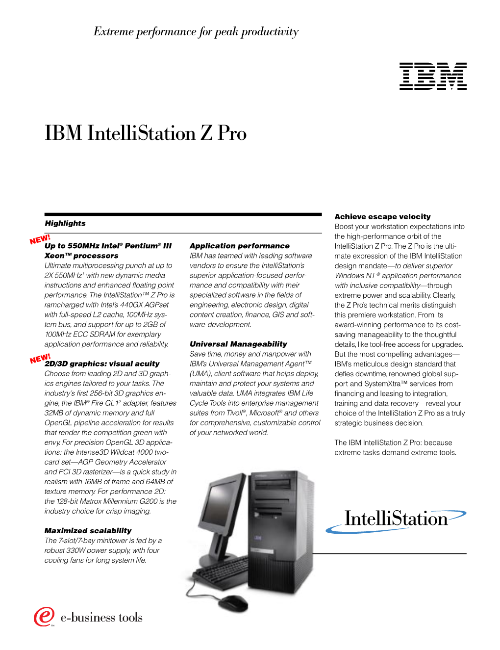 IBM Intellistation Z Pro