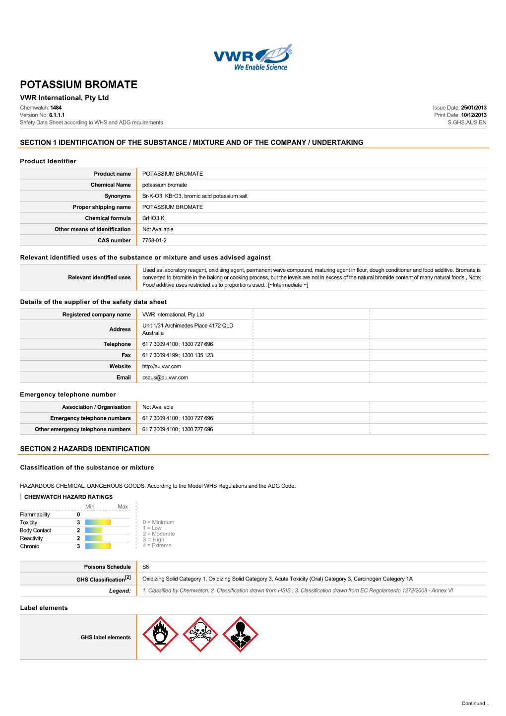 Potassium Bromate