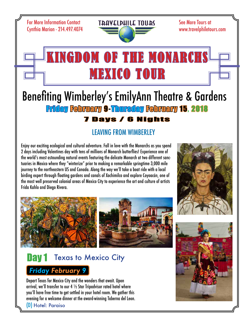 Kingdom of the Monarchs Mexico Tour