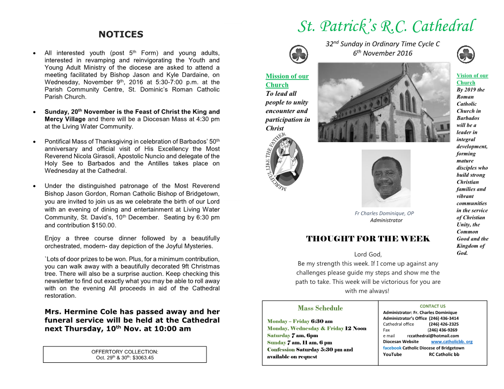 St. Patrick's R.C. Cathedral