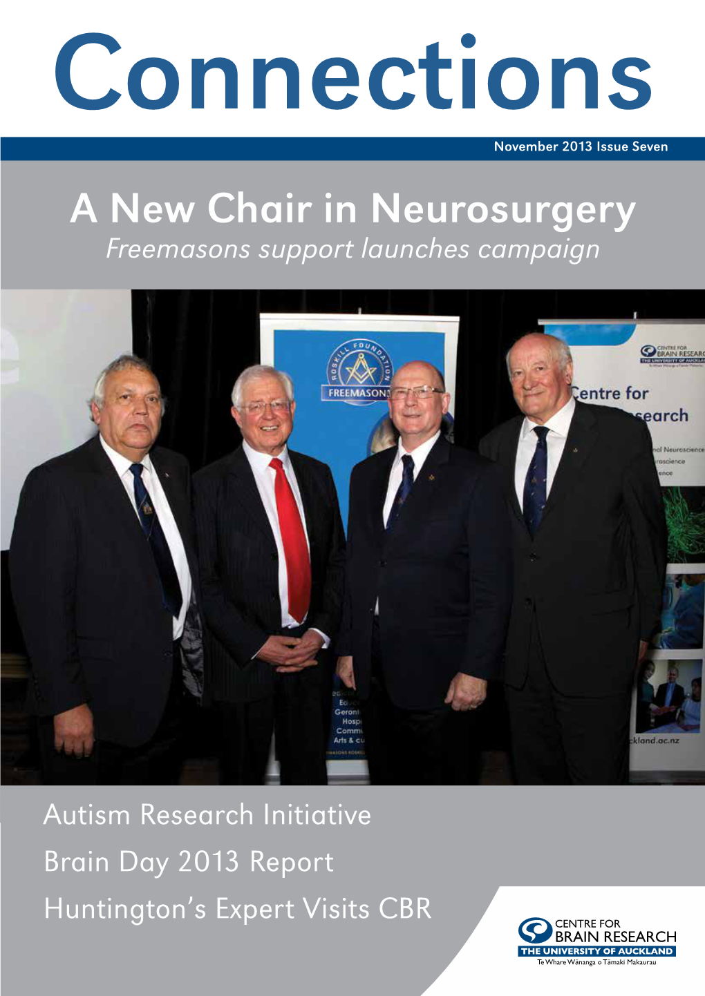A New Chair in Neurosurgery Freemasons Support Launches Campaign