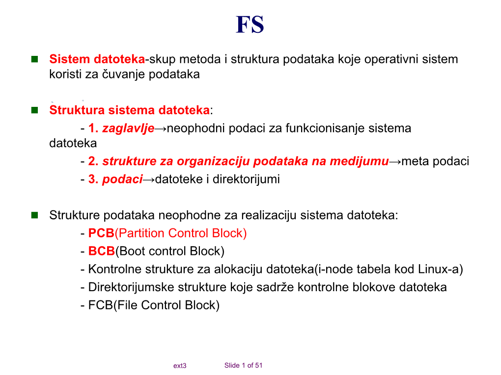 Ext3 = Ext2 + Journaling