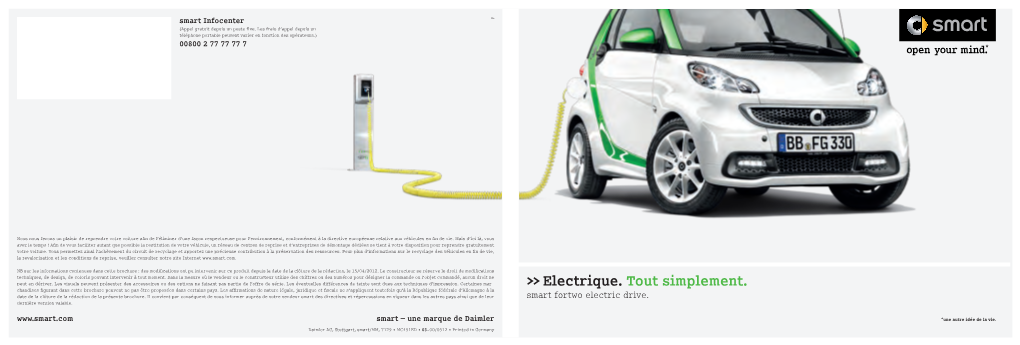 Catalogue Smart Electric Drive