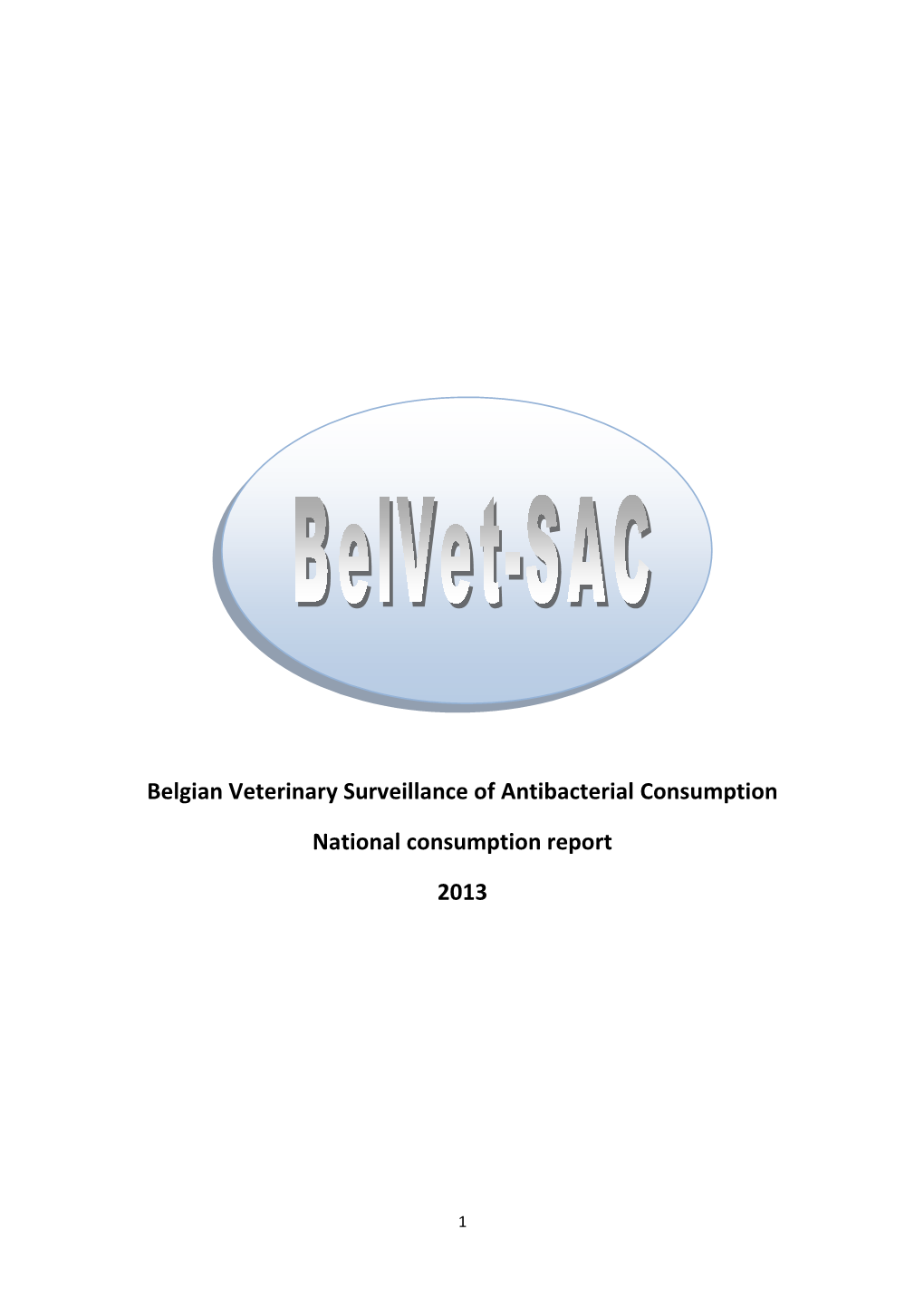 Belgian Veterinary Surveillance of Antibacterial Consumption