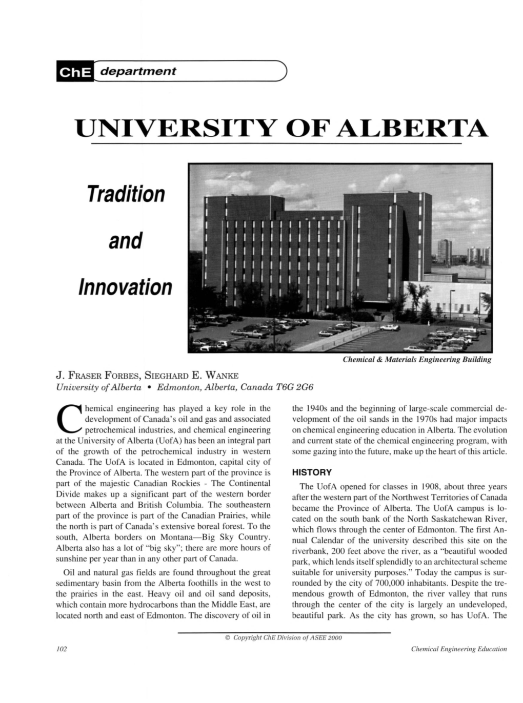 University of Alberta