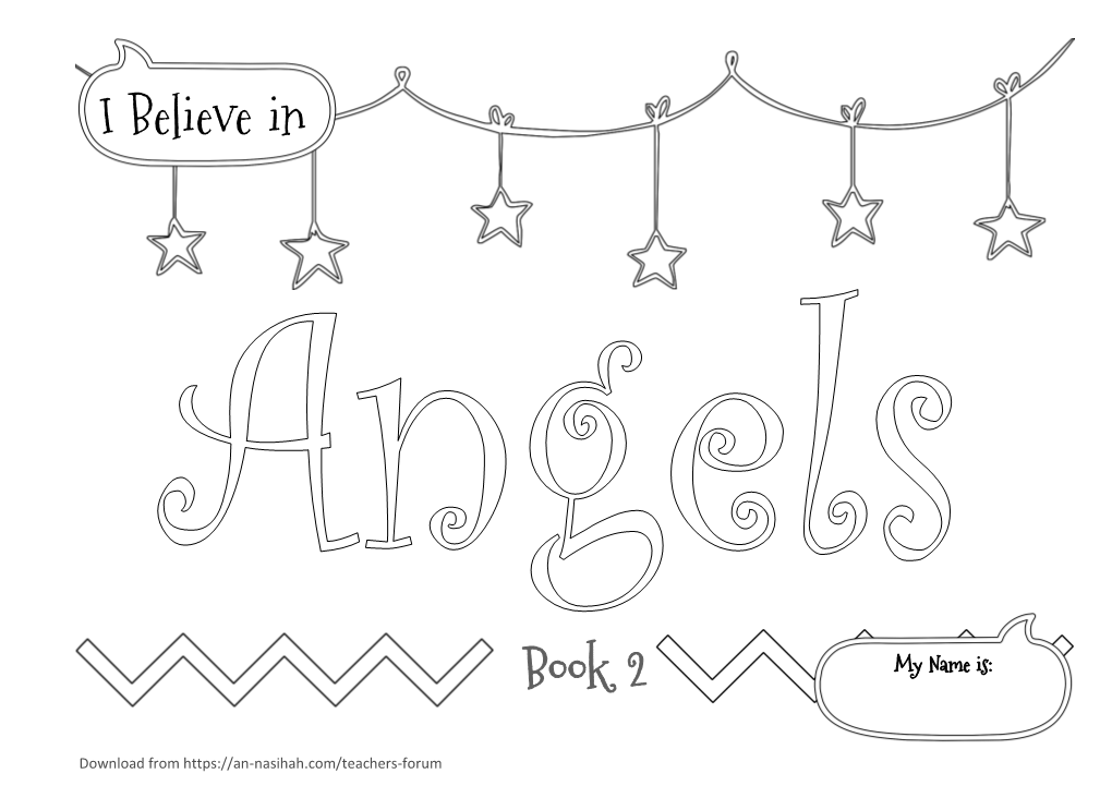 Angels Activity Book