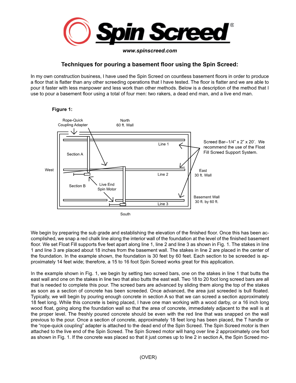 Techniques of Pouring a Basement Floor