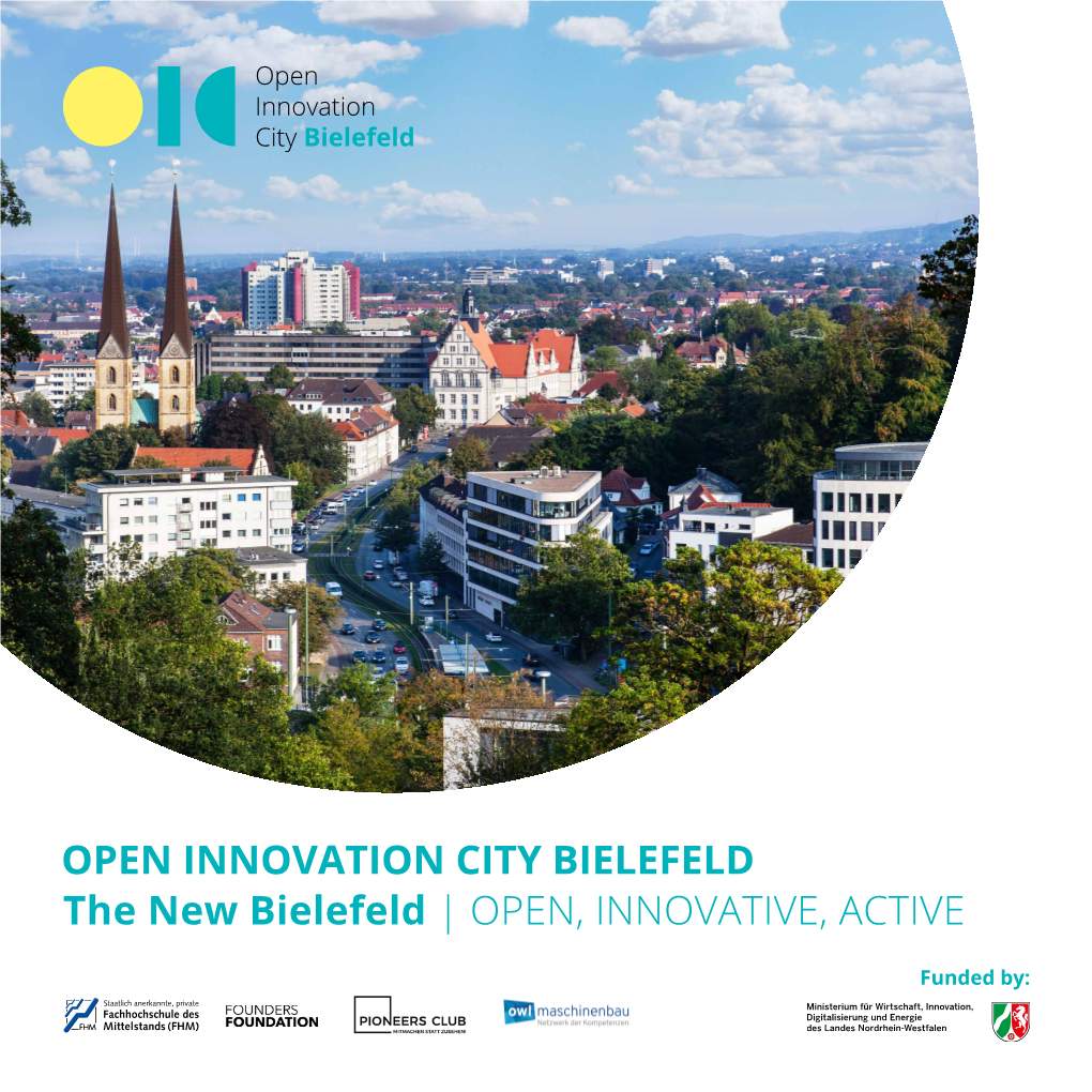 OPEN INNOVATION CITY BIELEFELD the New Bielefeld | OPEN, INNOVATIVE, ACTIVE