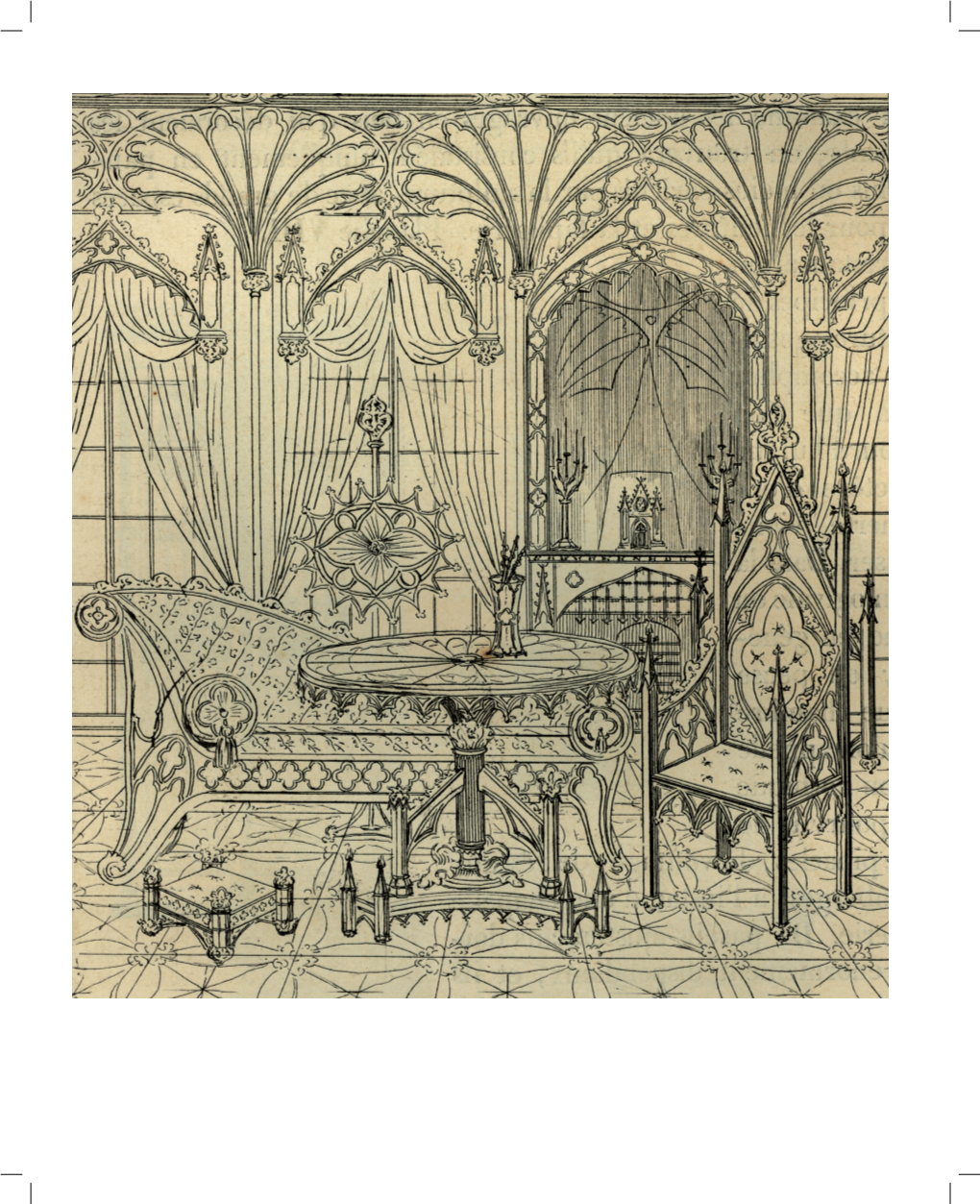 AWN Pugin's “True Principles” Gothic Furniture