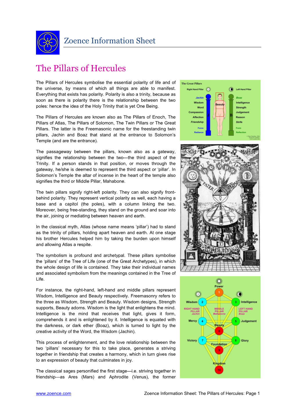 The Pillars of Hercules