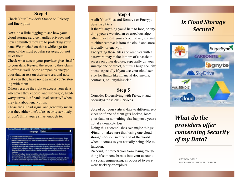 Is Cloud Storage Secure? What Do the Providers Offer Concerning Security