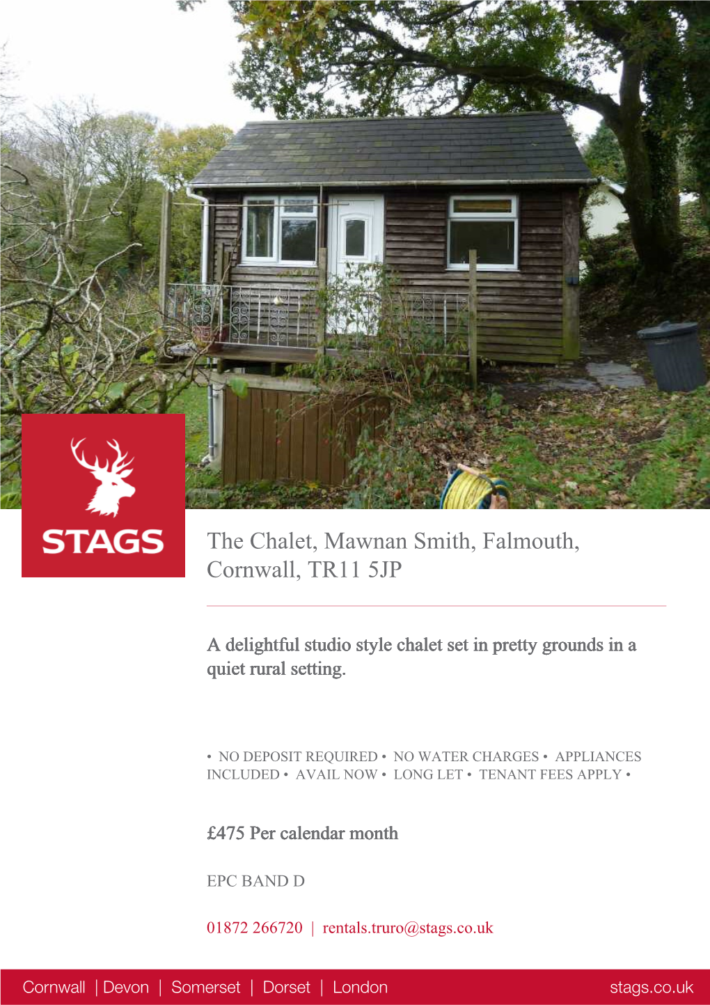 The Chalet, Mawnan Smith, Falmouth, Cornwall, TR11 5JP